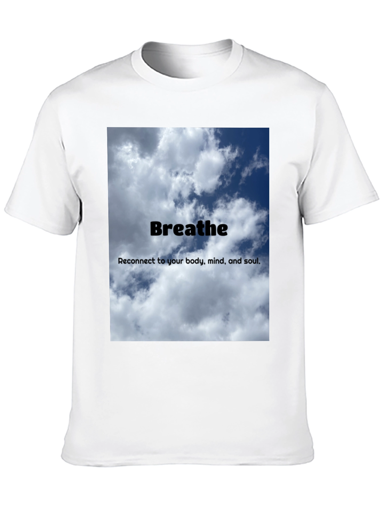Breathe Graphic T-Shirt - Relax Reconnect Recharge
