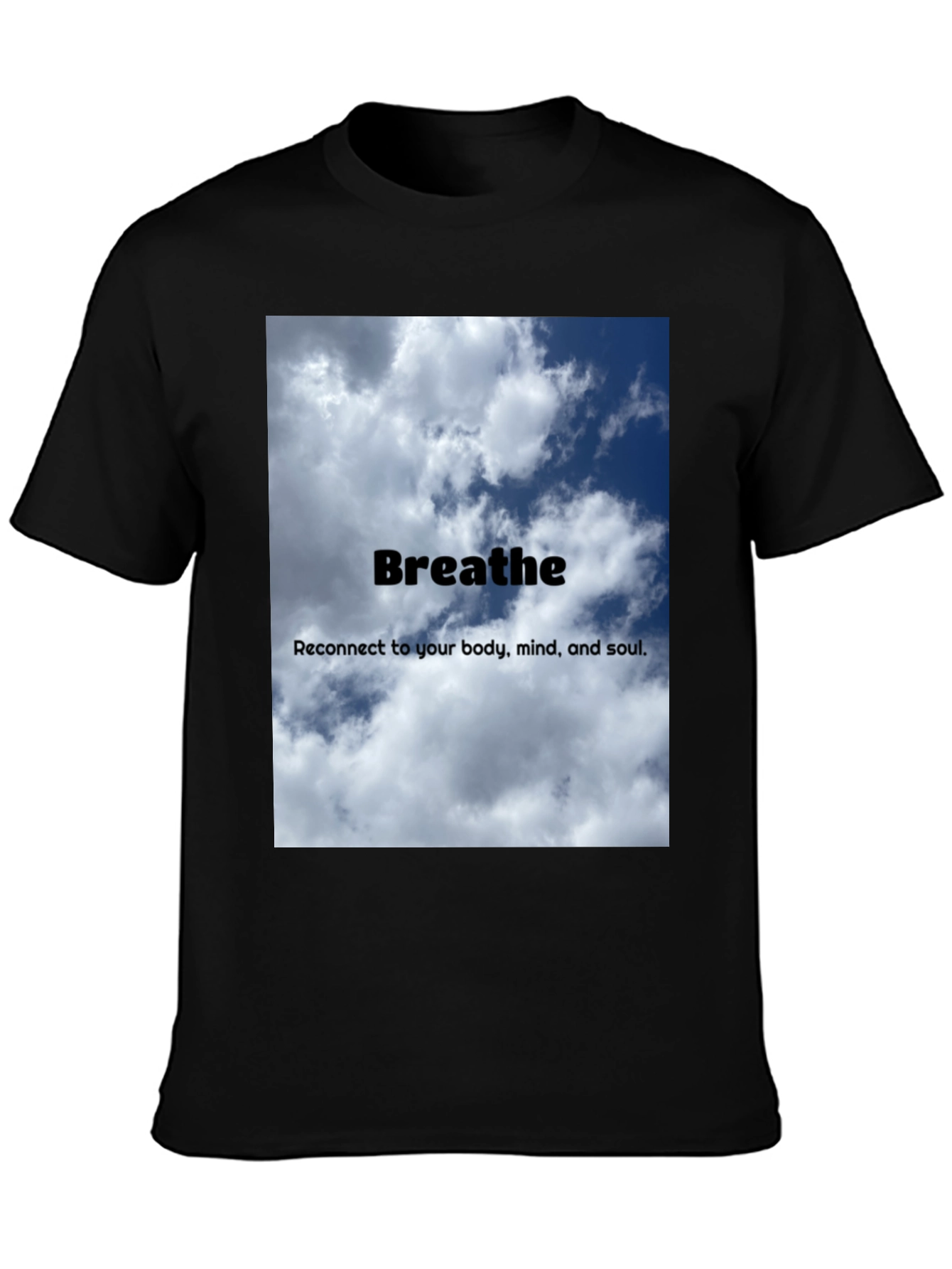Breathe Graphic T-Shirt - Relax Reconnect Recharge