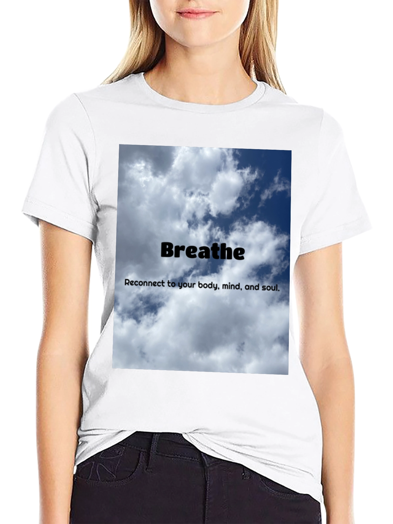 Breathe Graphic T-Shirt - Relax Reconnect Recharge
