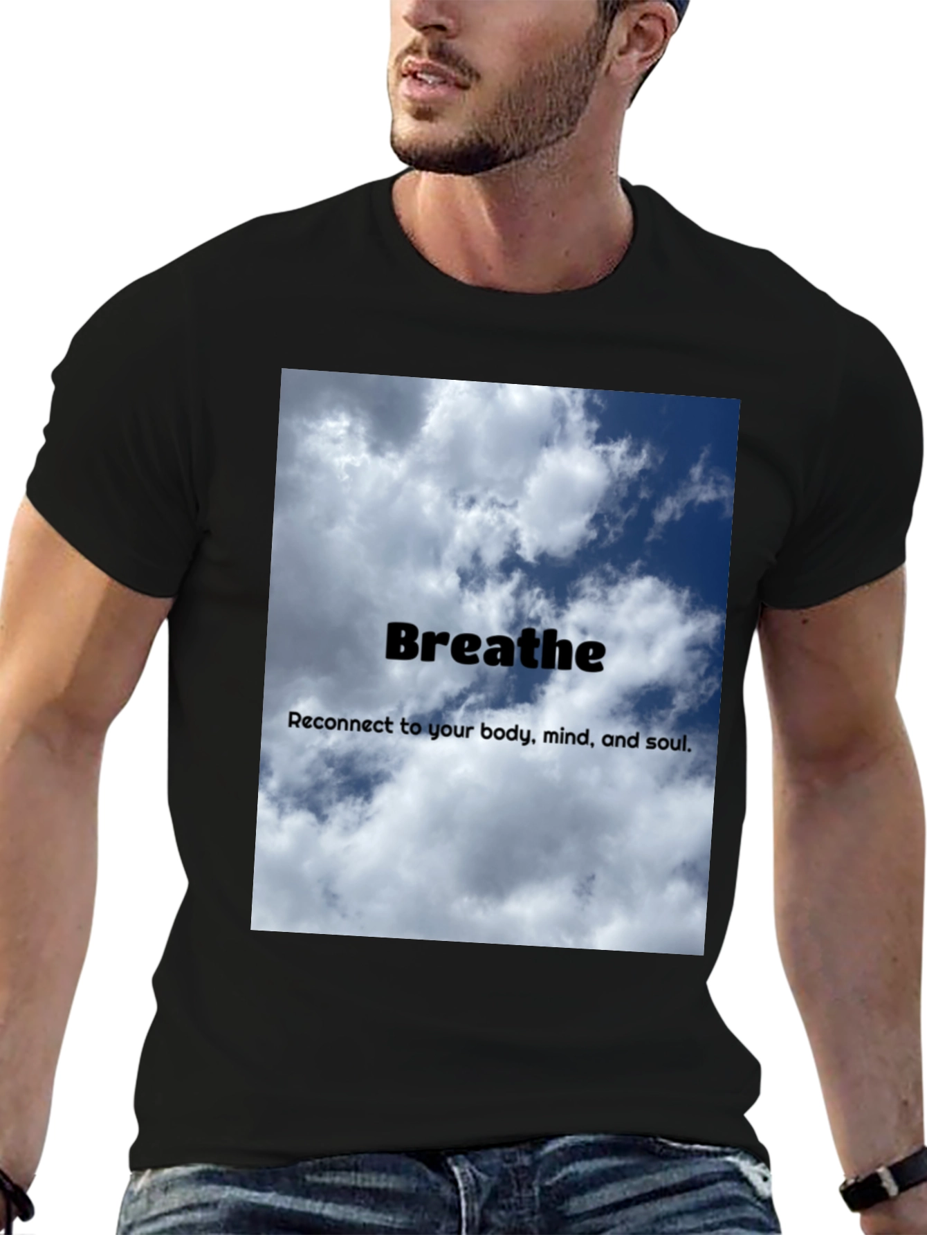 Breathe Graphic T-Shirt - Relax Reconnect Recharge