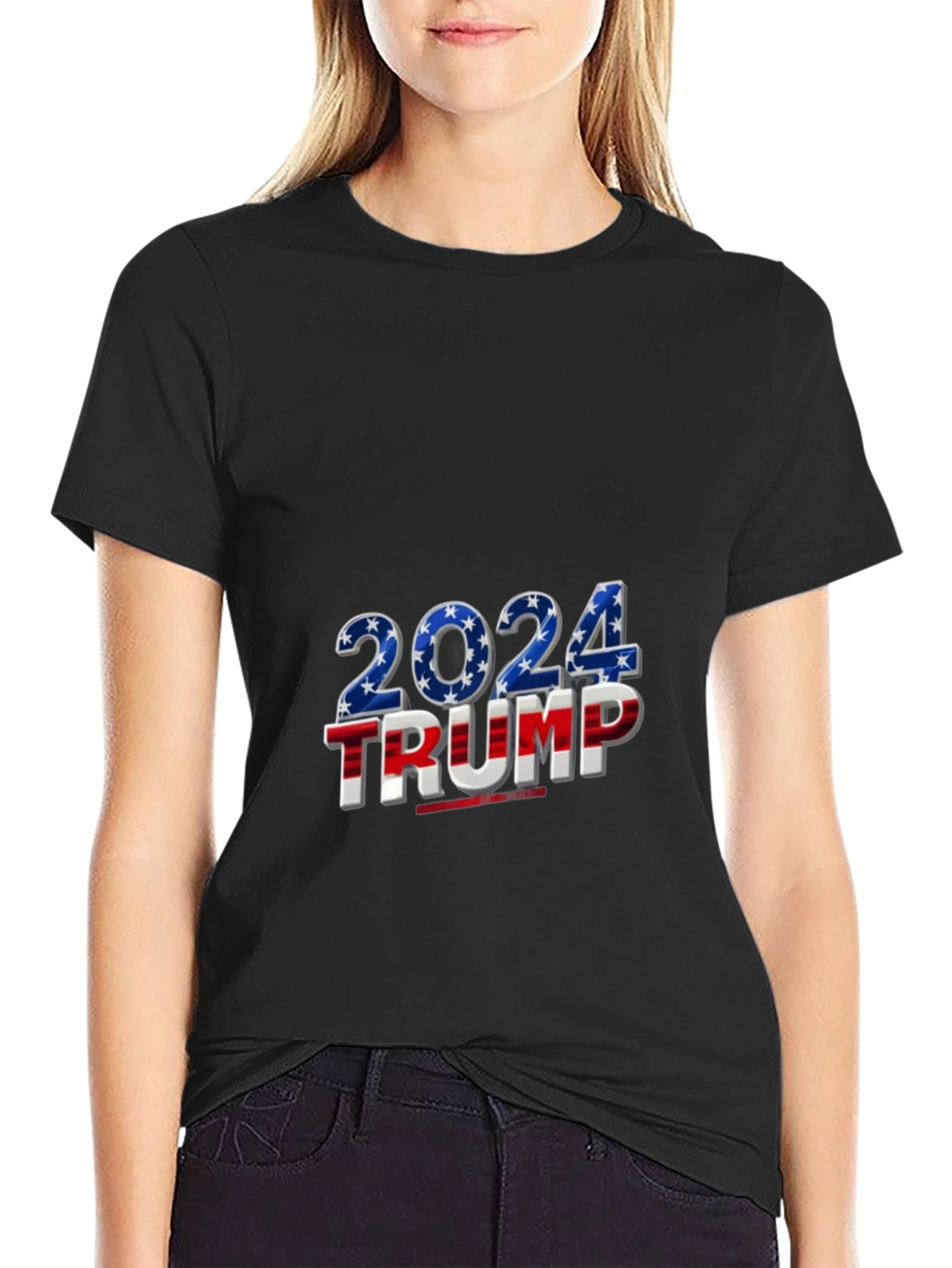 Trump 2024 Graphic Tee - Patriotic T-Shirt
