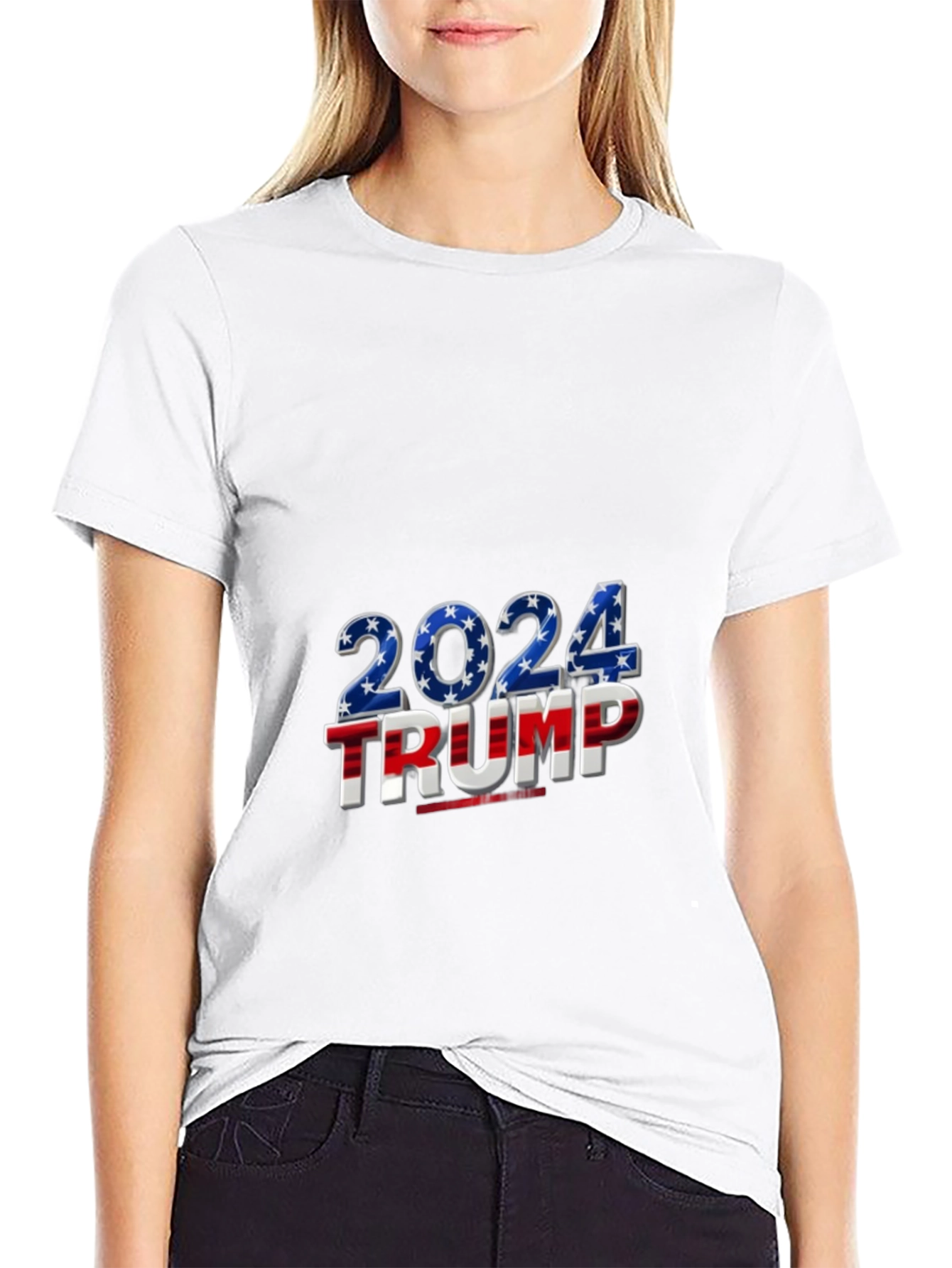 Trump 2024 Graphic Tee - Patriotic T-Shirt