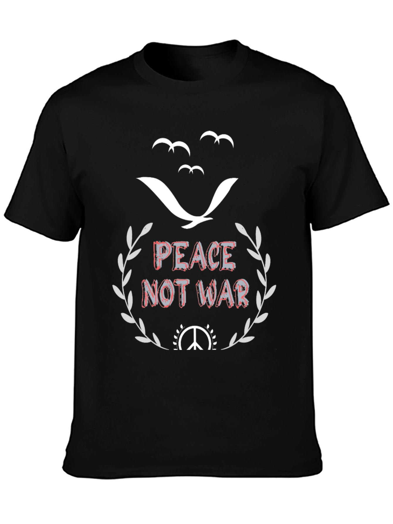 Peace Not War Graphic T-Shirt