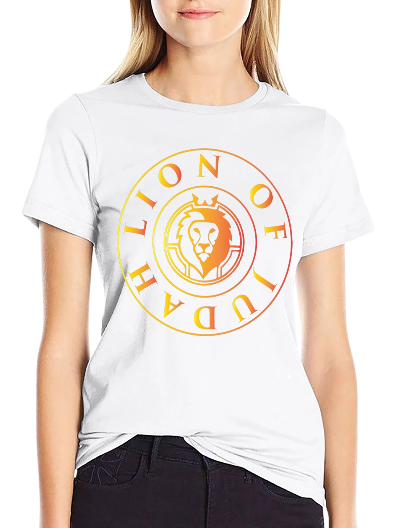Lion of Judah Graphic Tee - Stylish Christian Apparel