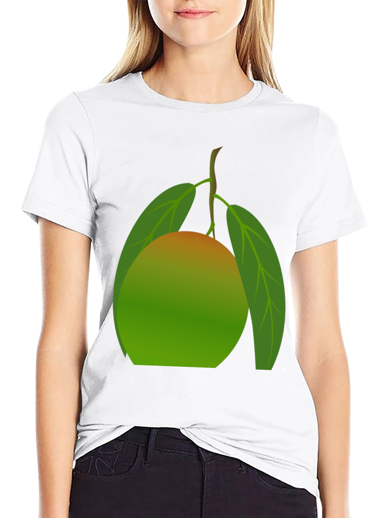 Mango Graphic T-Shirt - Tropical Fruit Design
