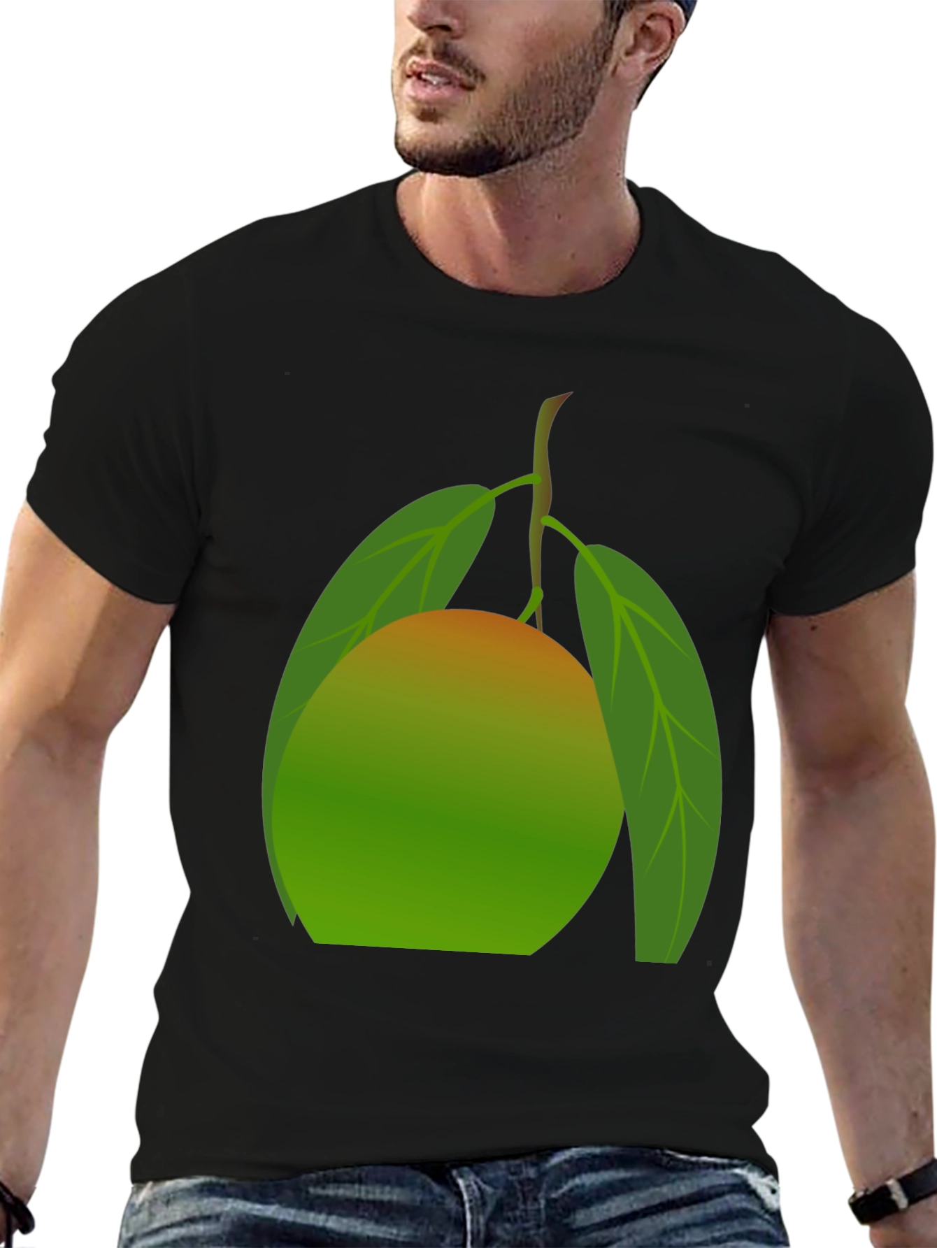 Mango Graphic T-Shirt - Tropical Fruit Design