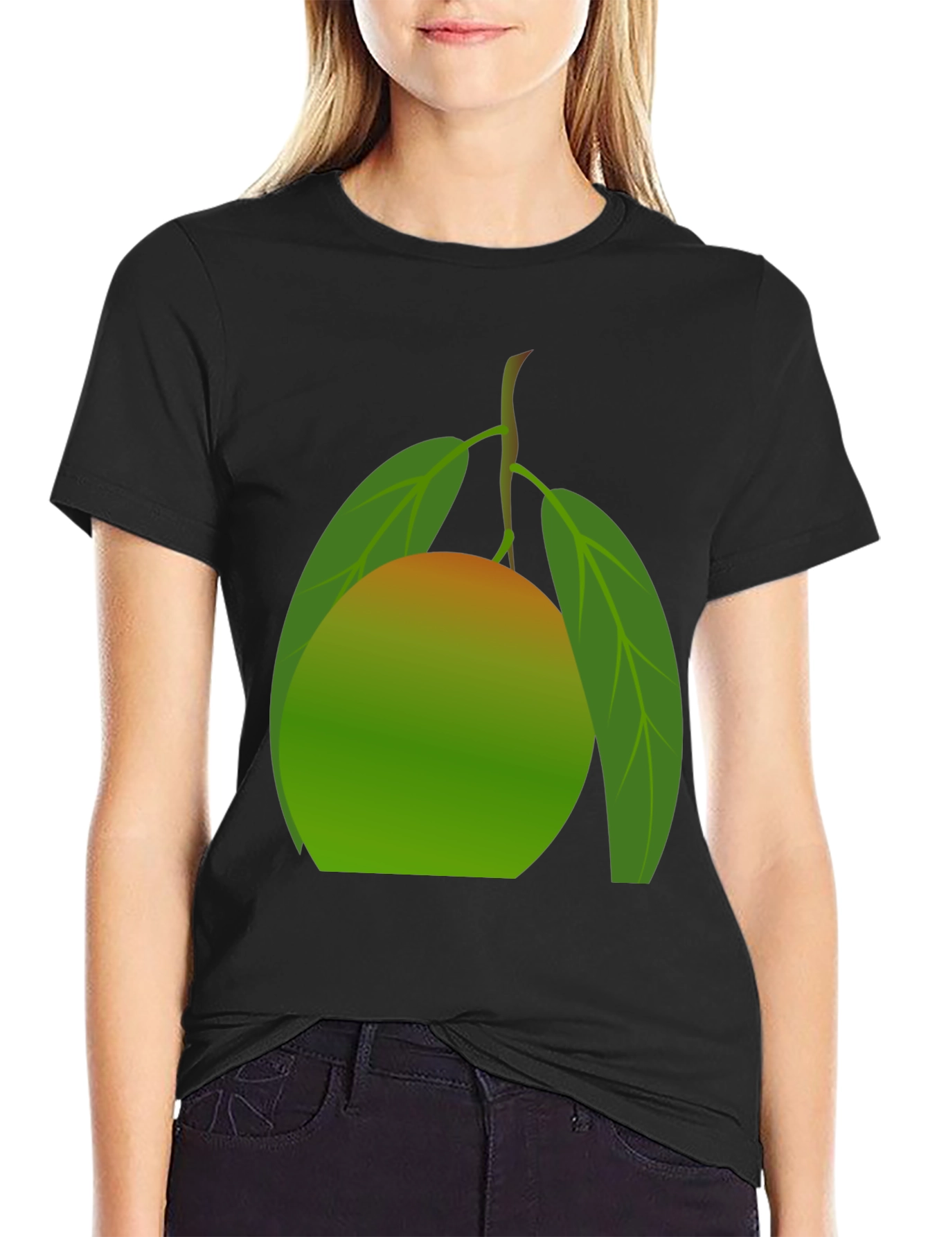 Mango Graphic T-Shirt - Tropical Fruit Design