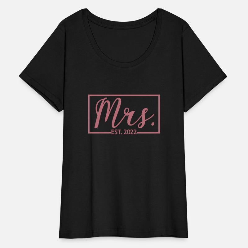 Mrs Est 2022 Married Wedding Husband Mr