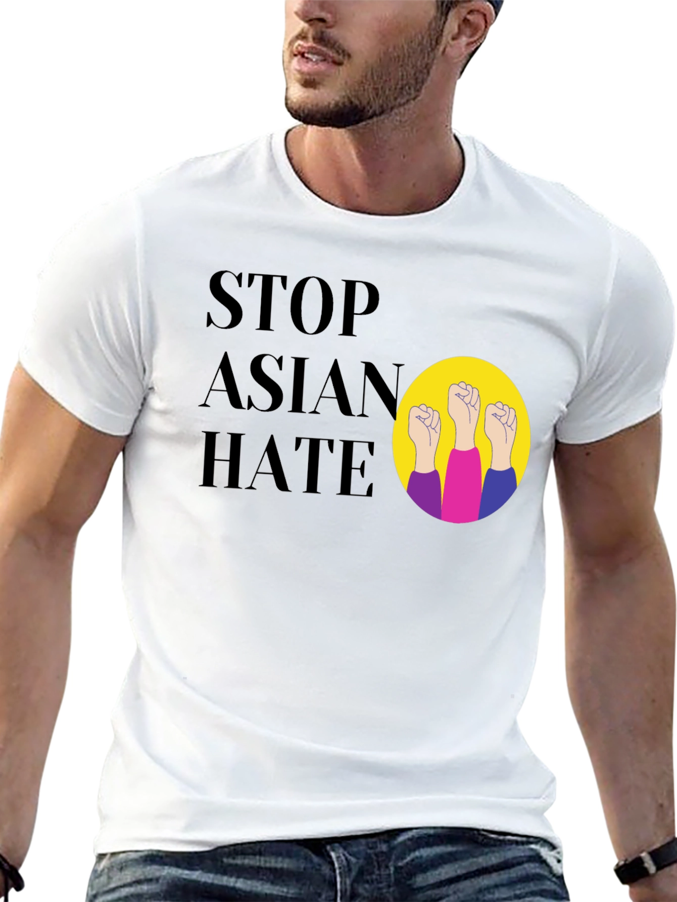Stop Asian Hate Graphic Tee