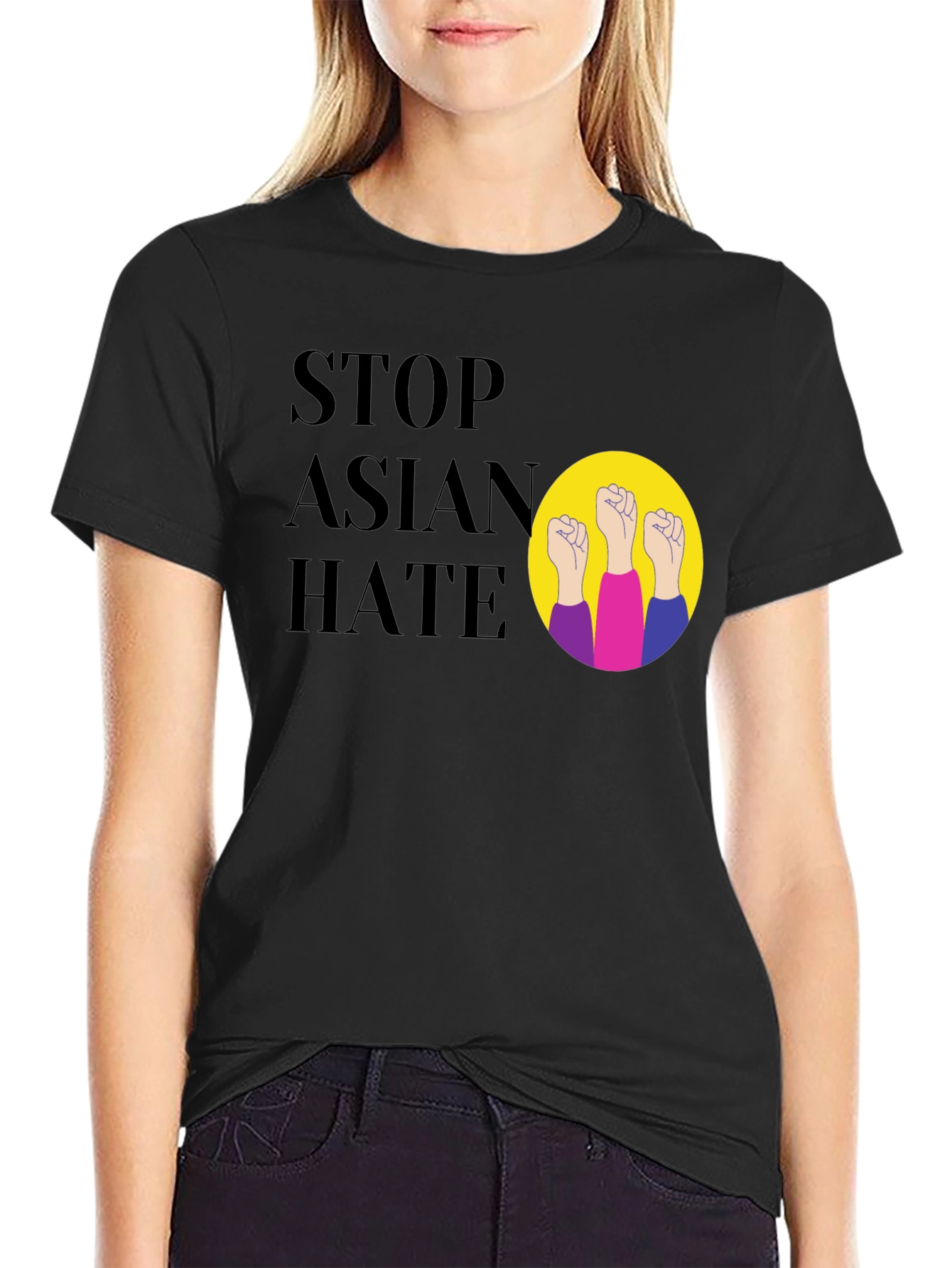 Stop Asian Hate Graphic Tee