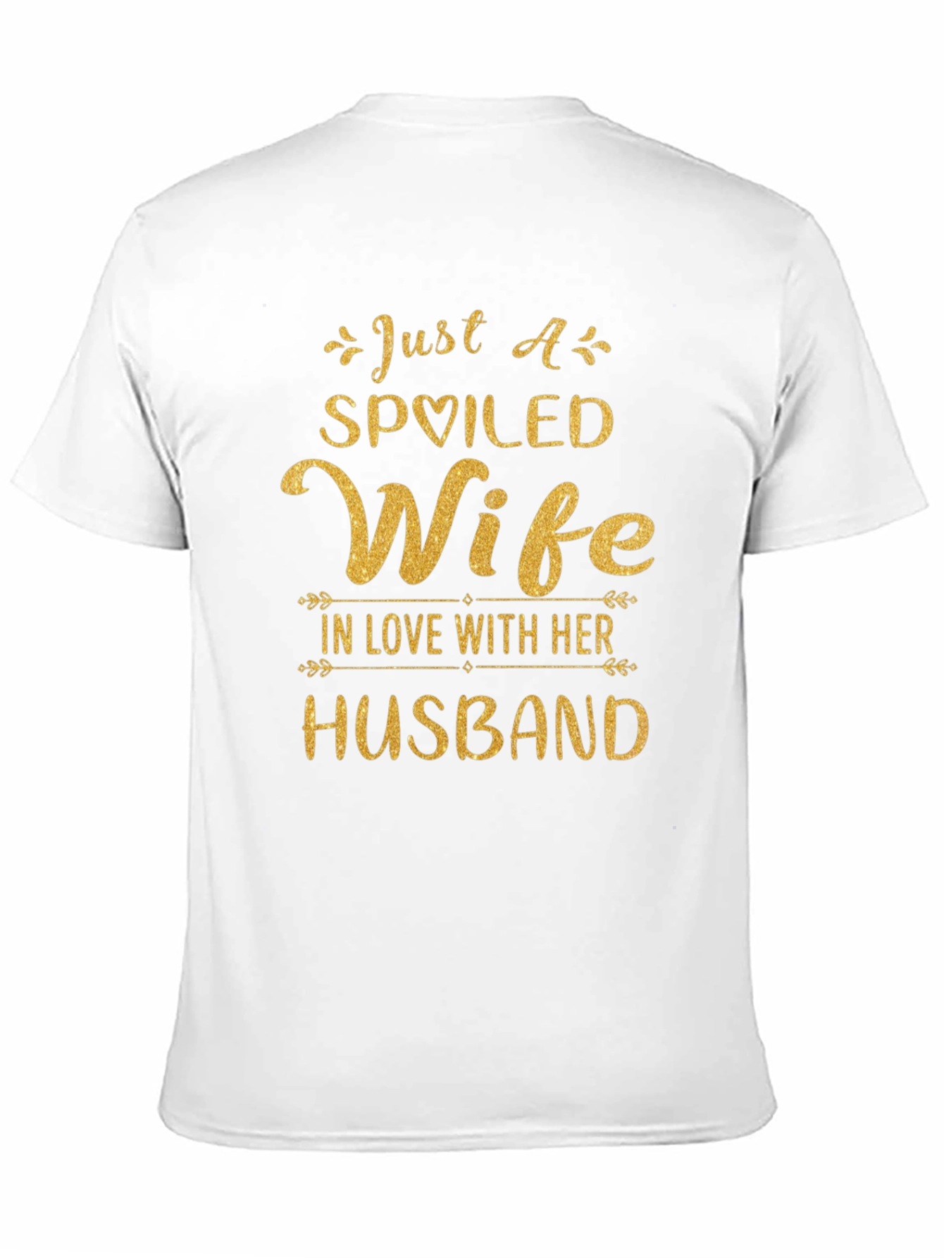 Spoiled Wife Graphic Tee - Husband Love T-Shirt
