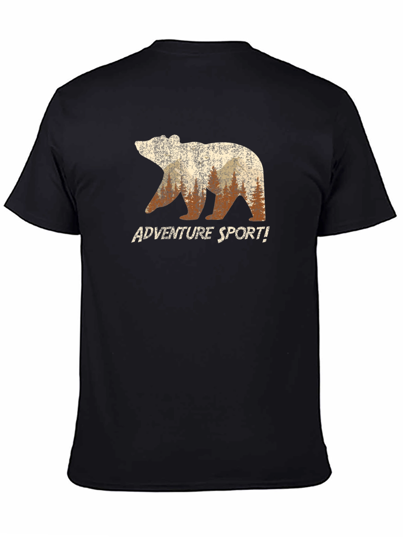 Adventure Sport Bear Graphic T-Shirt