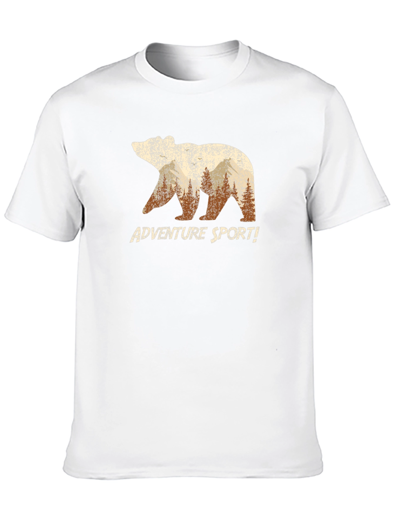 Adventure Sport Bear Graphic T-Shirt