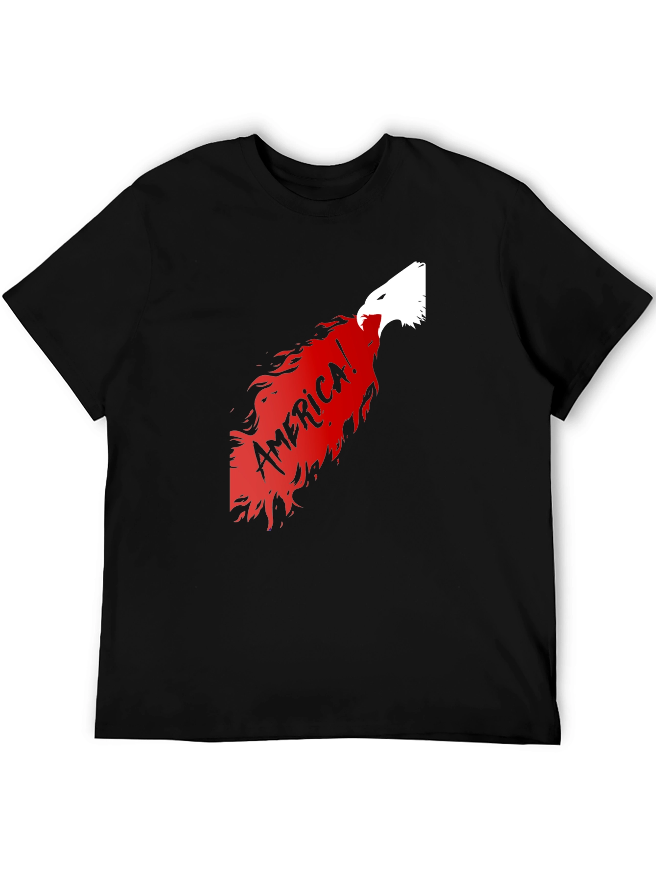 America Eagle Graphic Tee - Black T-Shirt