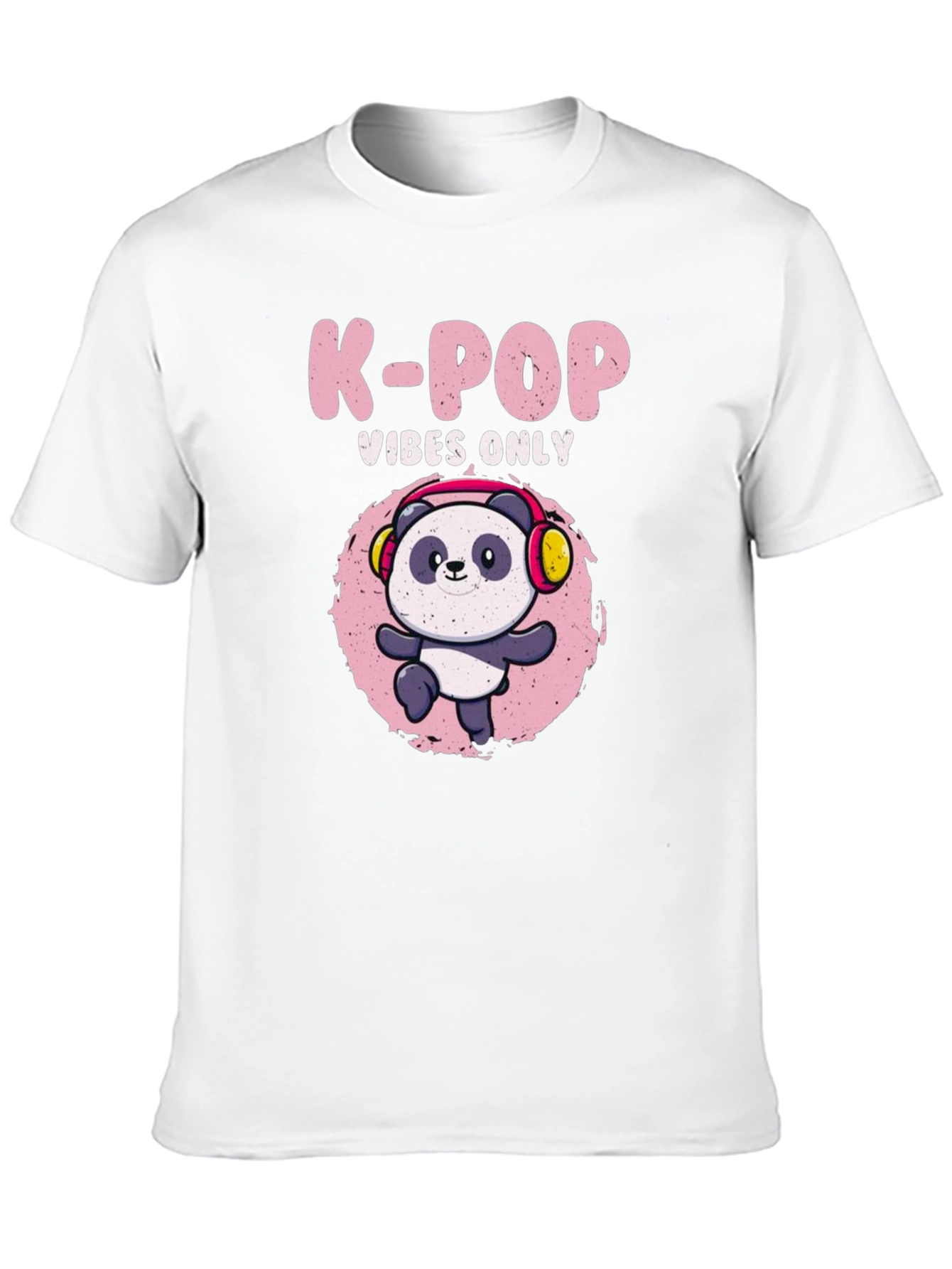 K-Pop Vibes Panda T-Shirt