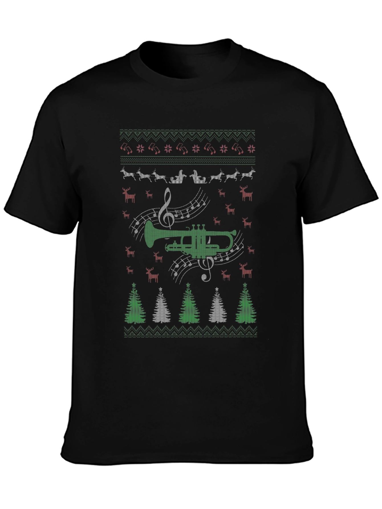 Musical Christmas Trumpet T-Shirt