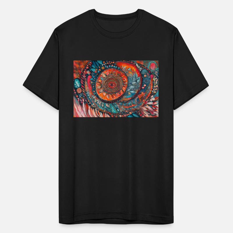 multi color modern print