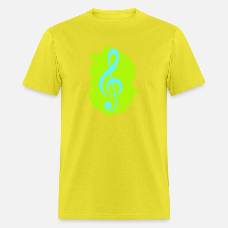 Music Clef Note Lines Stripes Pattern Colorful