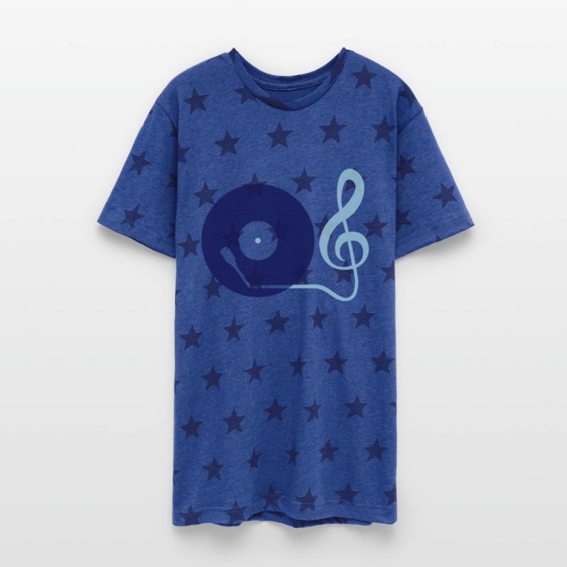 Music Clef Note Record Plate Vinyl DJ Party Treble