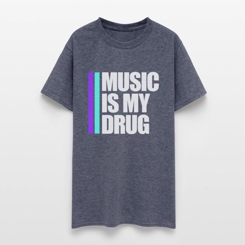 Music is my Drug Text Saying Dance Club Party Love