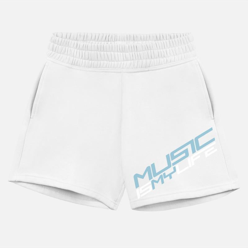 Music is my Life Love Text Saying Club Party Dance