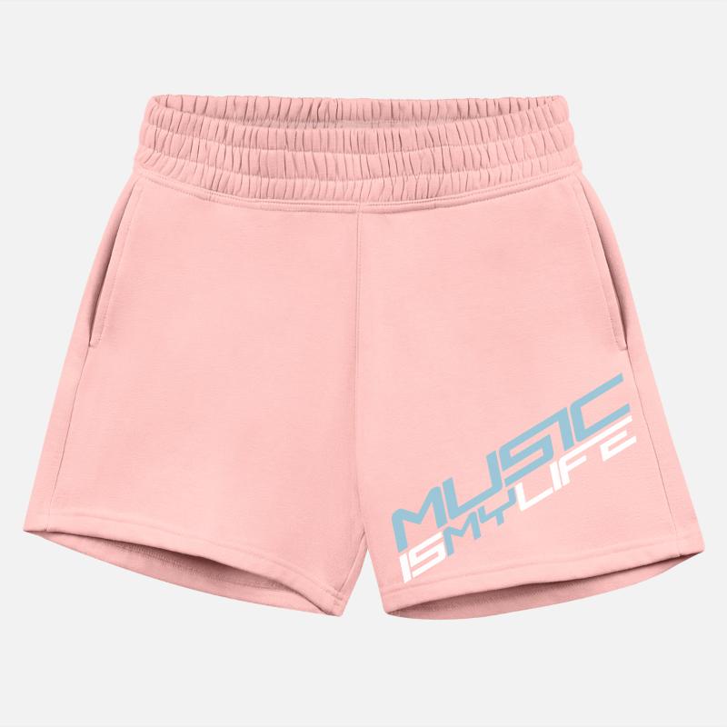 Music is my Life Love Text Saying Club Party Dance