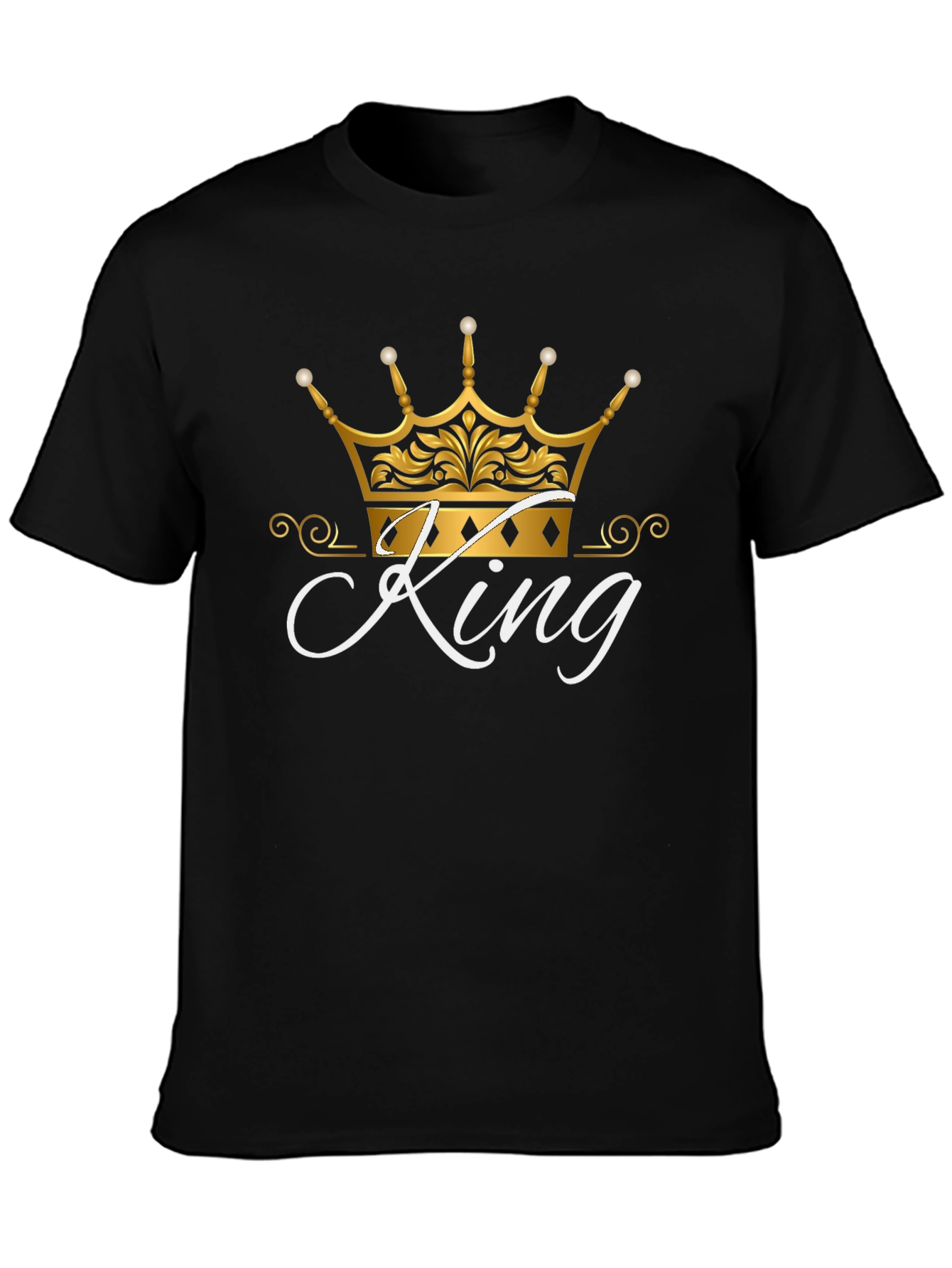 King Crown Graphic Tee - Black