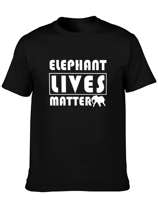 Elephant Lives Matter Graphic T-Shirt