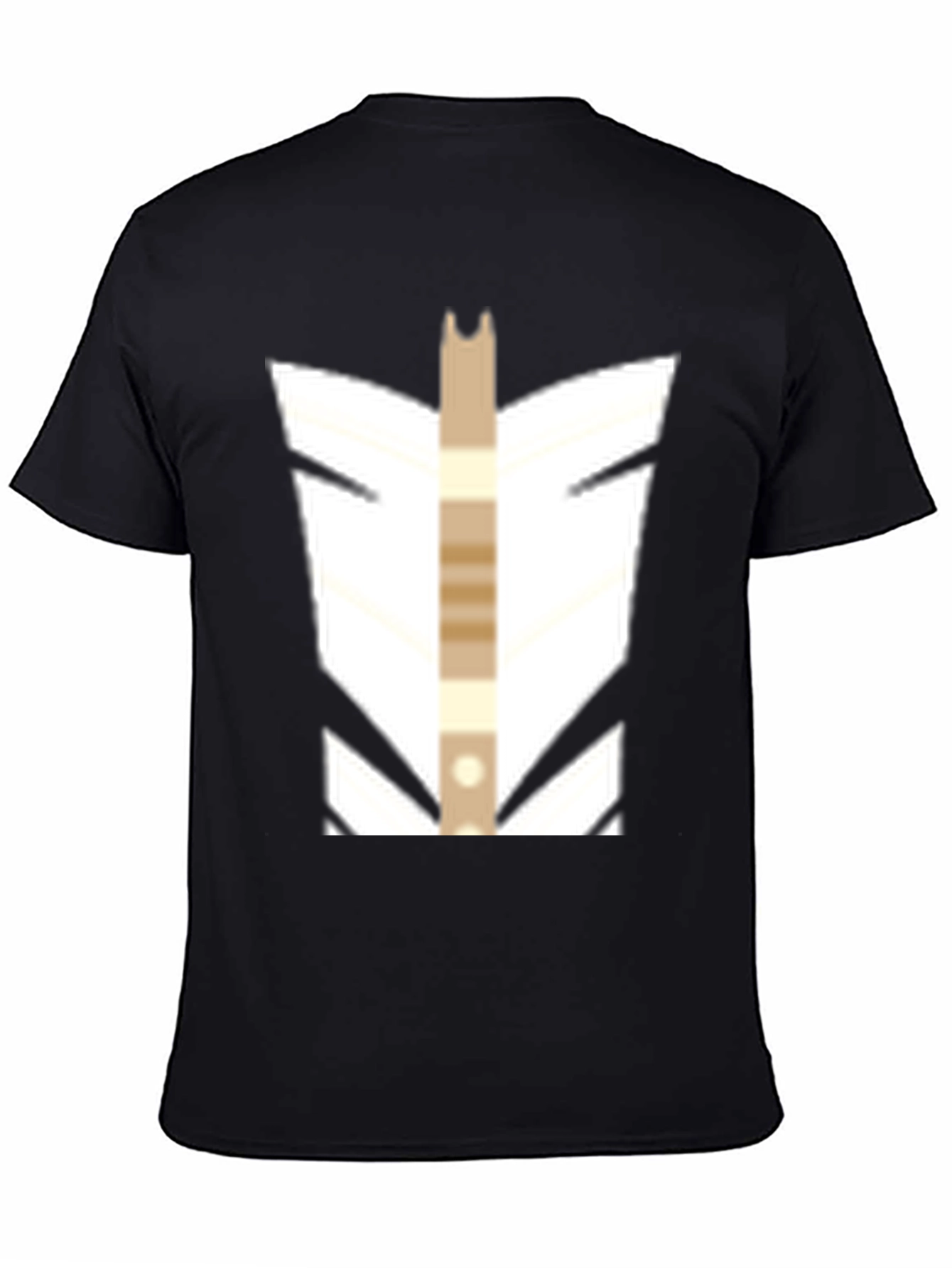 Geometric Graphic Print Tee - Modern Style