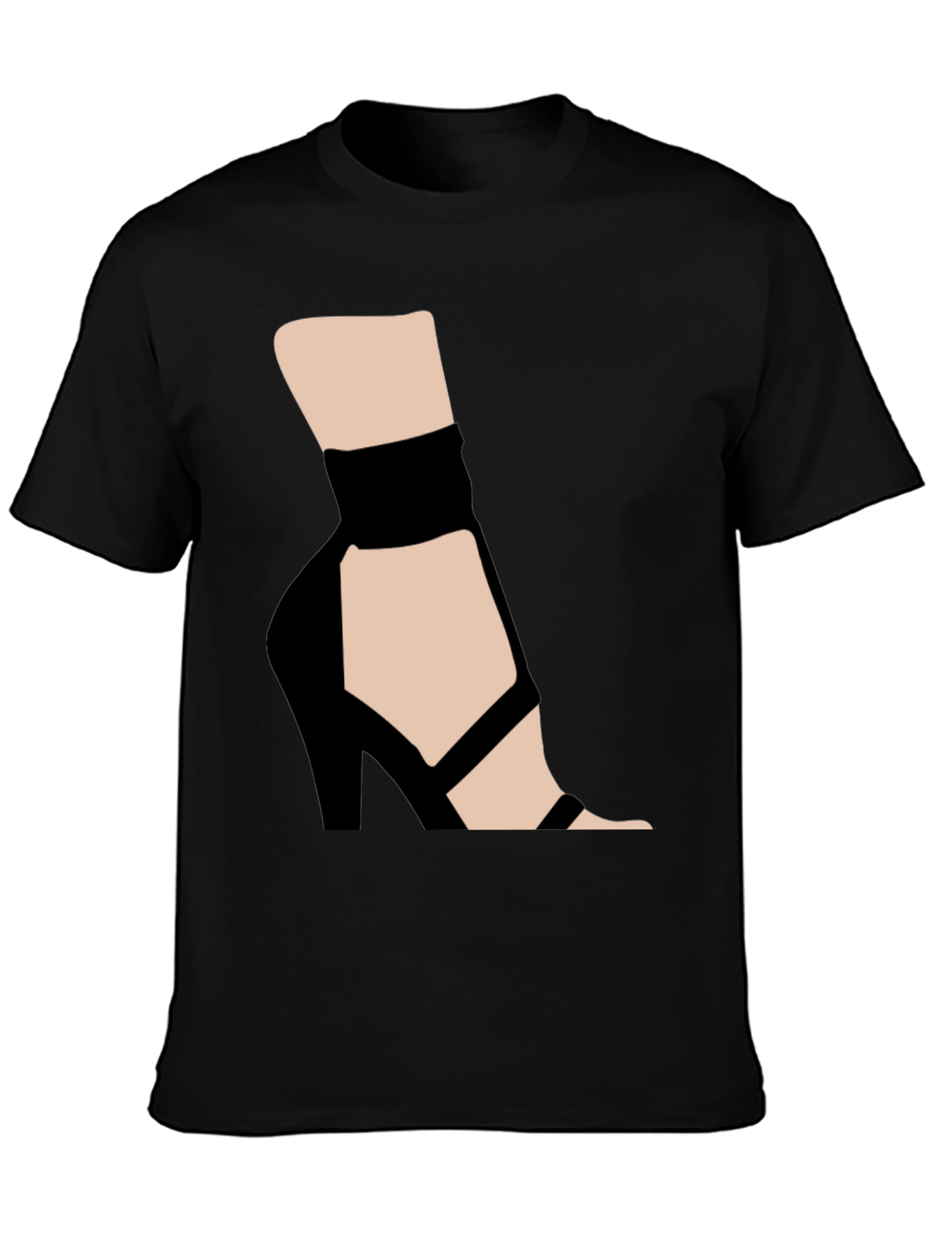 Graphic Tee: High Heel Shoe Art