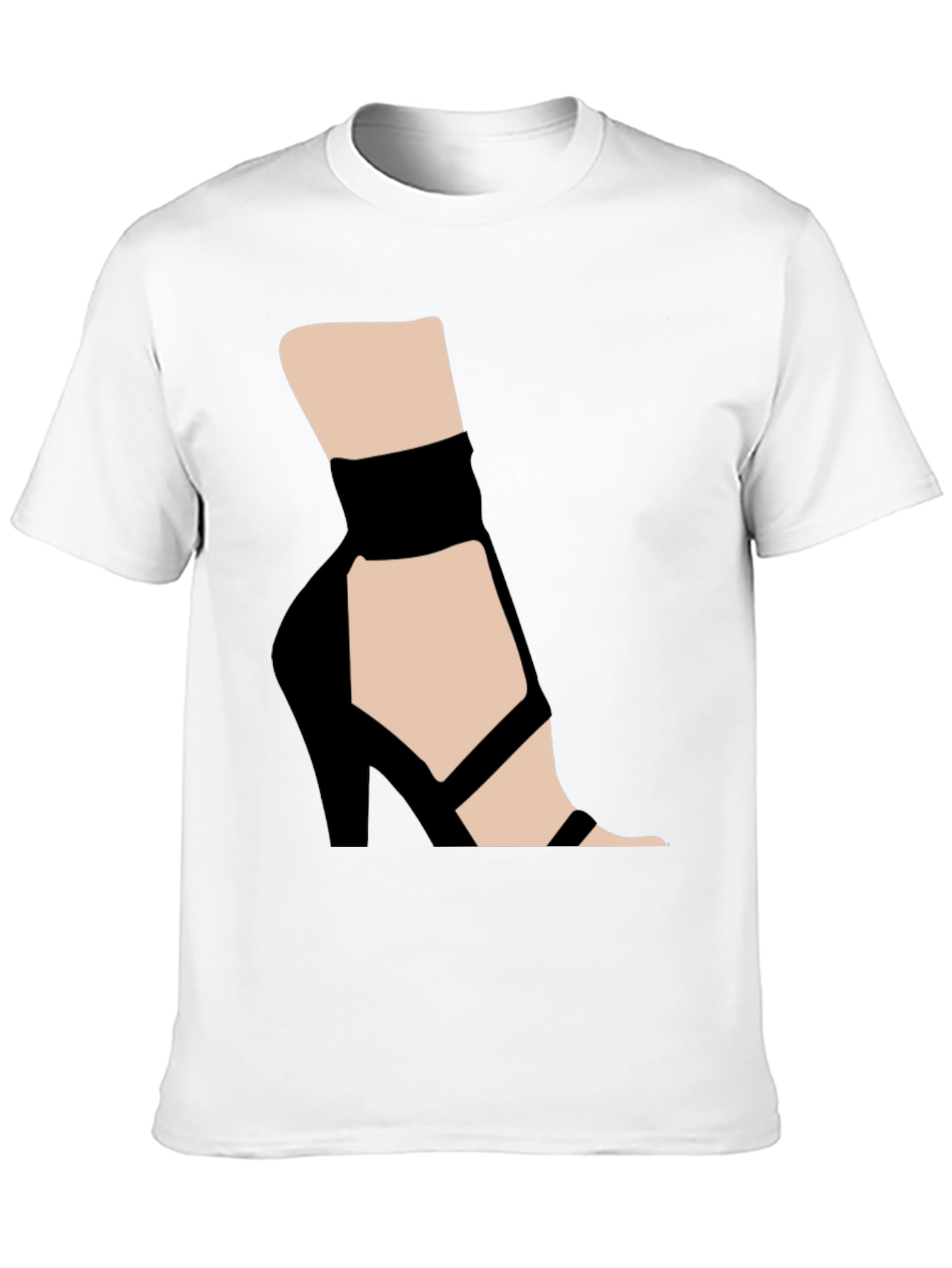 Graphic Tee: High Heel Shoe Art