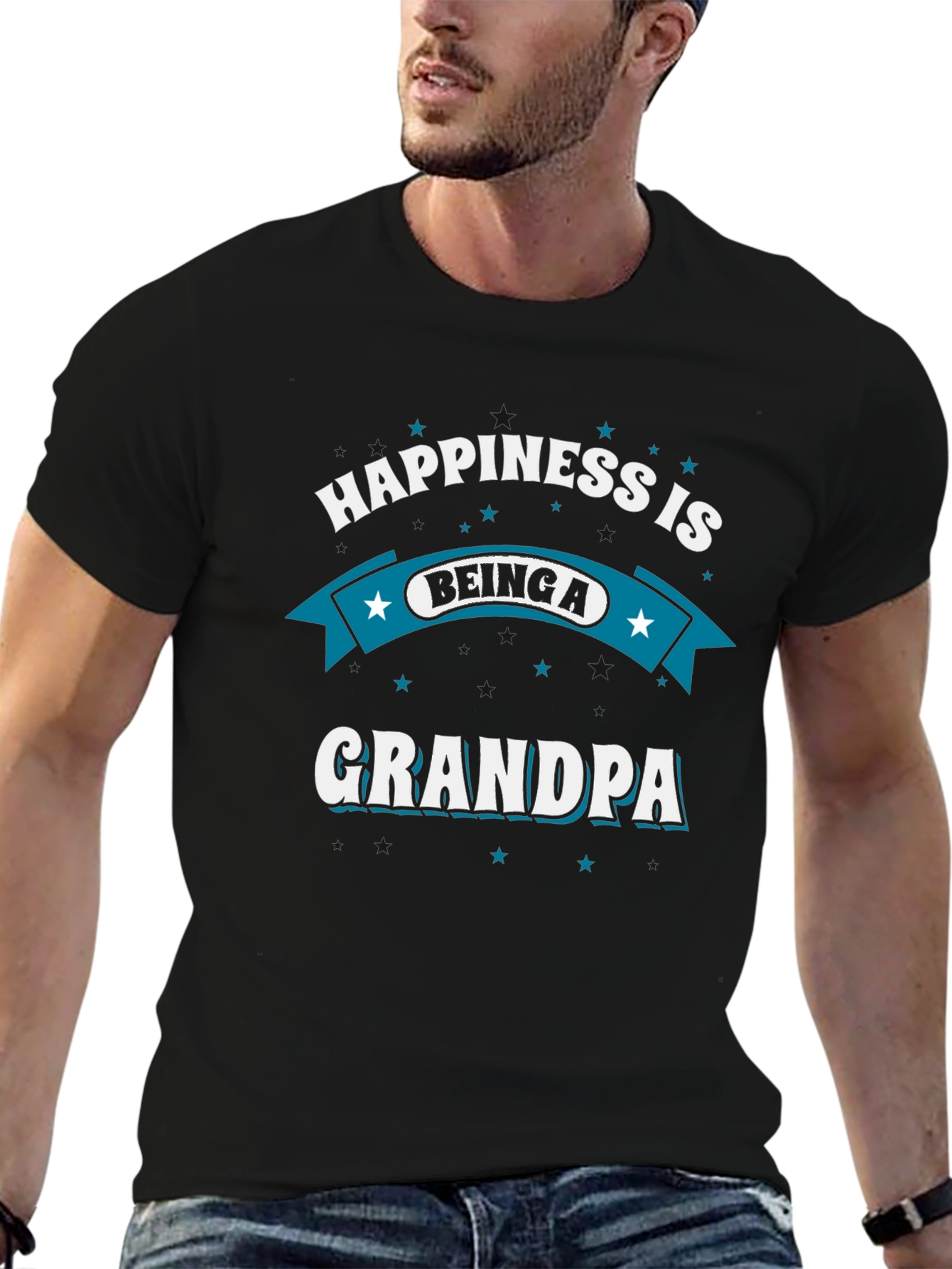 Happiness is Being a Grandpa T-Shirt