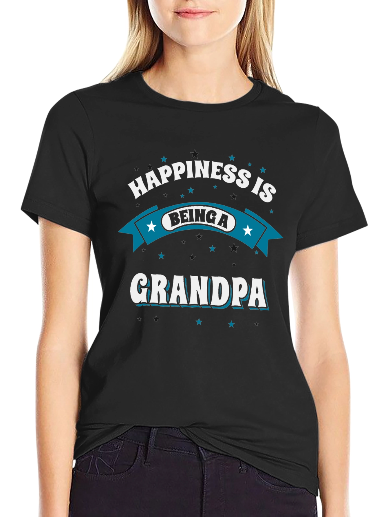 Happiness is Being a Grandpa T-Shirt