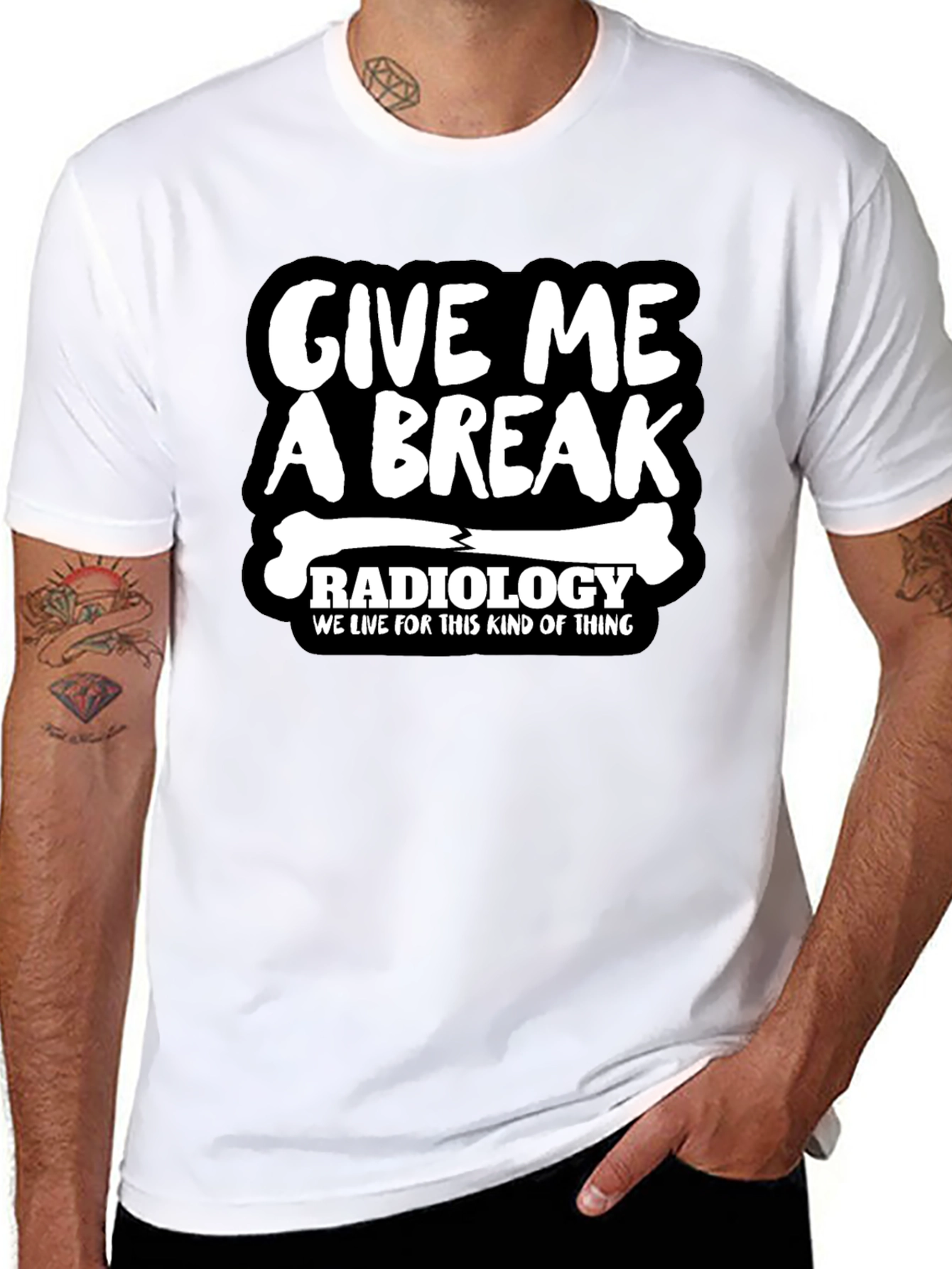 Radiology Give Me A Break Graphic T-Shirt