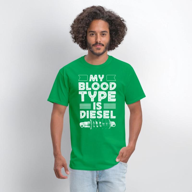 My blood type is diesel, truck driver
