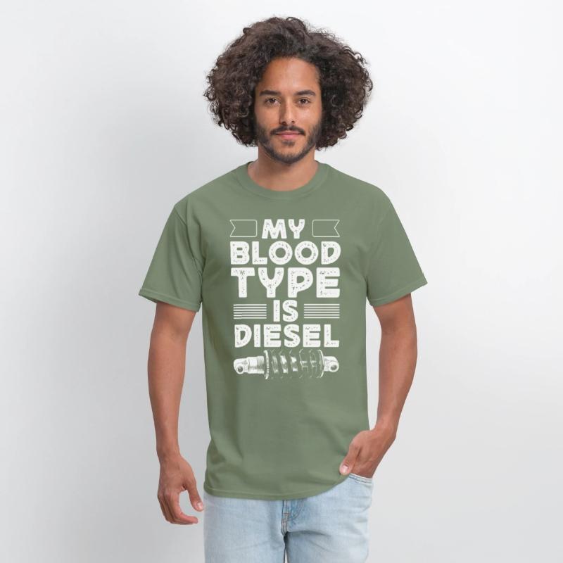 My blood type is diesel, truck driver
