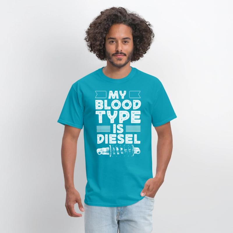 My blood type is diesel, truck driver