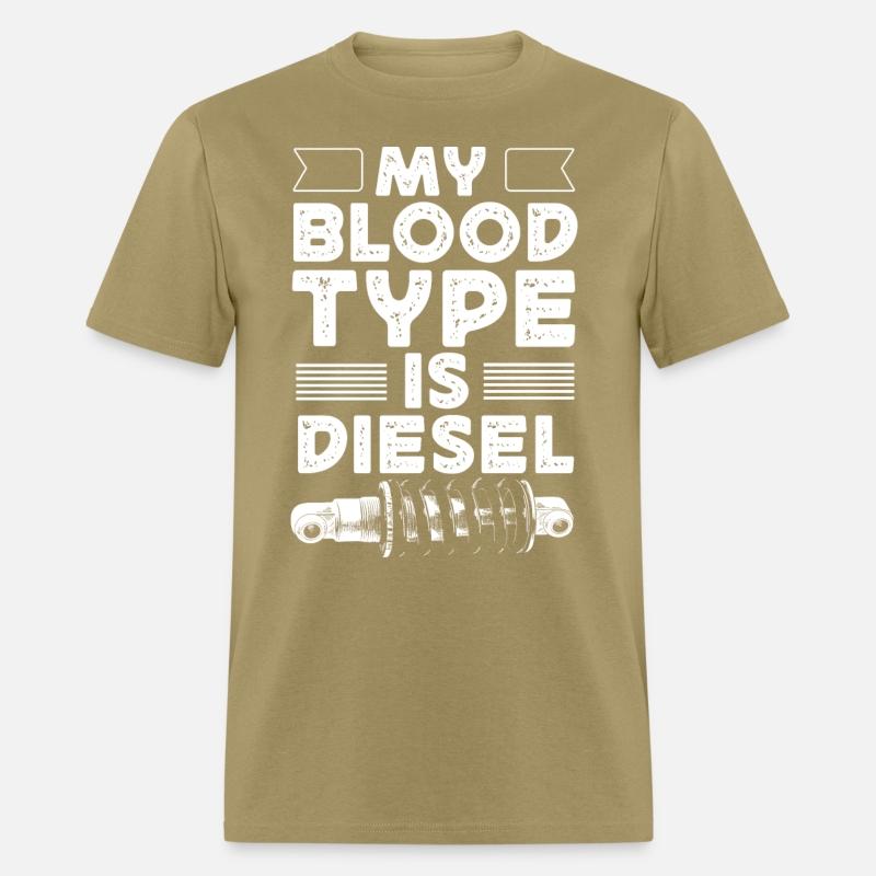 My blood type is diesel, truck driver