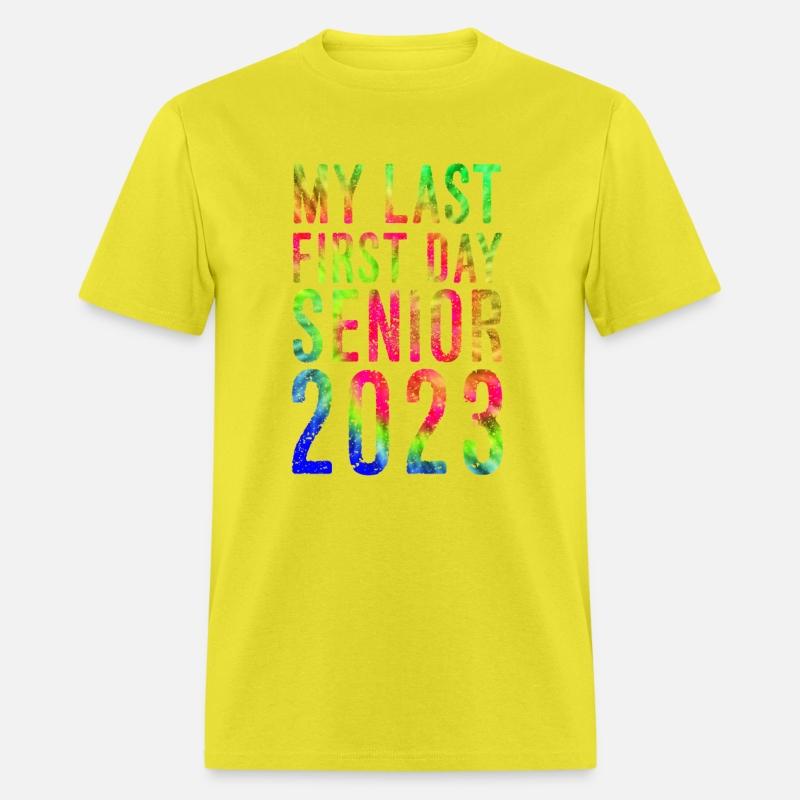 My Last First Day Senior 2023 Back To School vinta