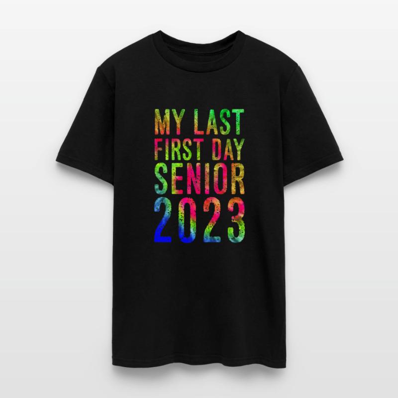 My Last First Day Senior 2023 Back To School vinta