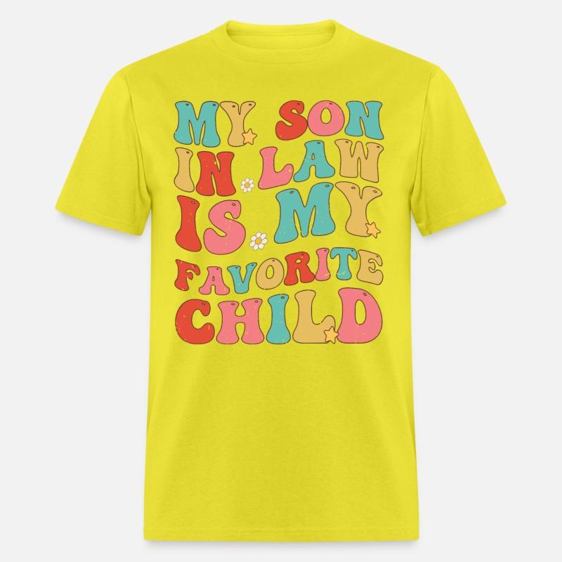 My Son In Law Is My Favorite Child Retro Groovy