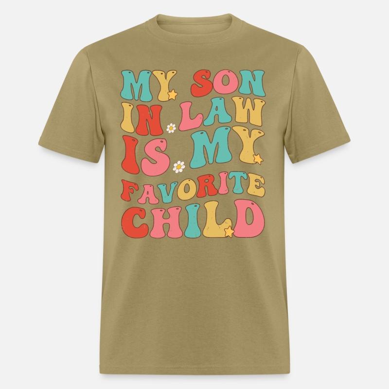 My Son In Law Is My Favorite Child Retro Groovy