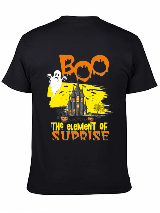 Boo Element of Surprise Halloween Graphic Tee