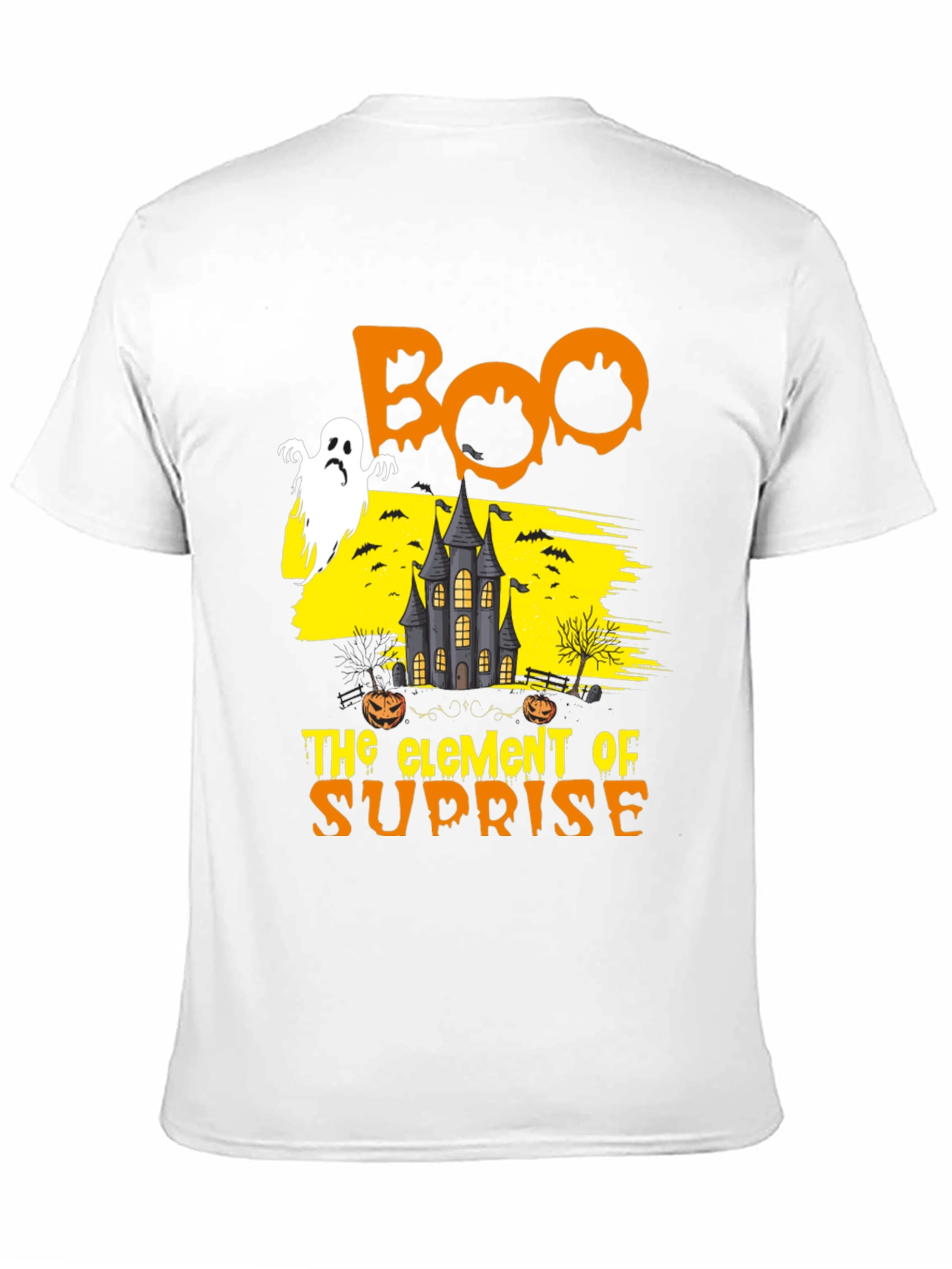 Boo Element of Surprise Halloween Graphic Tee