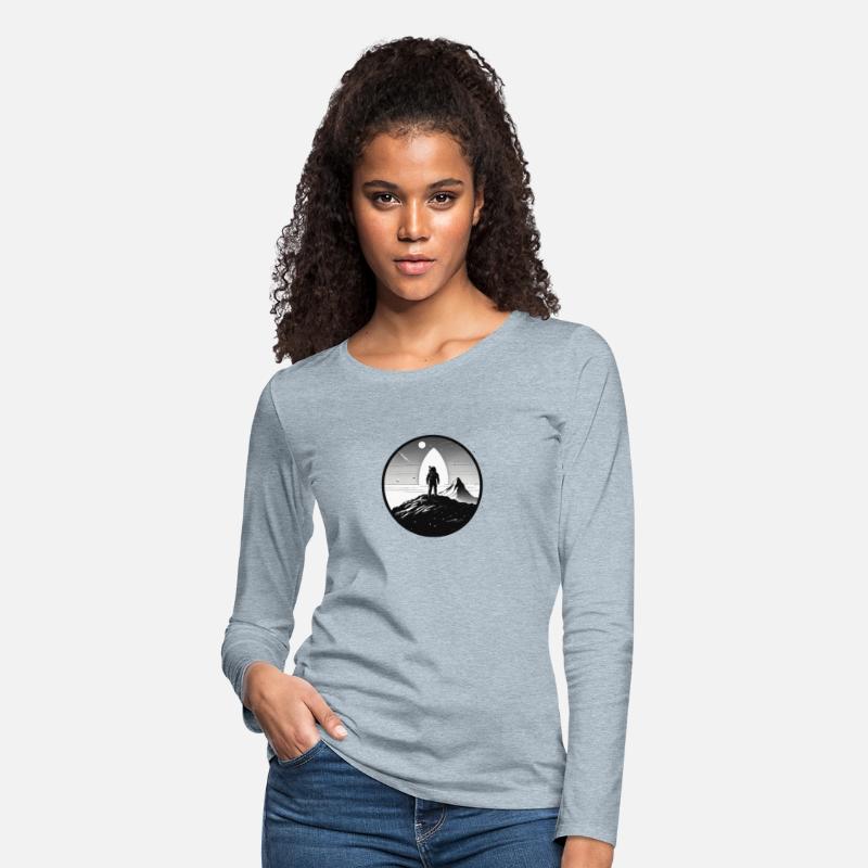 Mystical Space Portal – Lone Astronaut Design