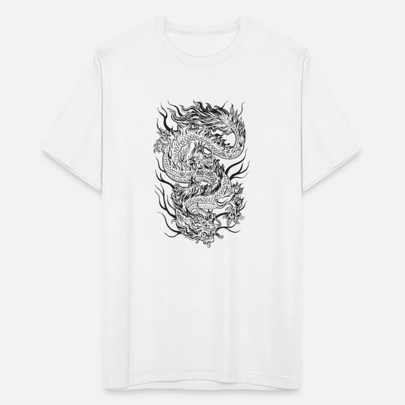Mythical Asian Dragon Asia Design