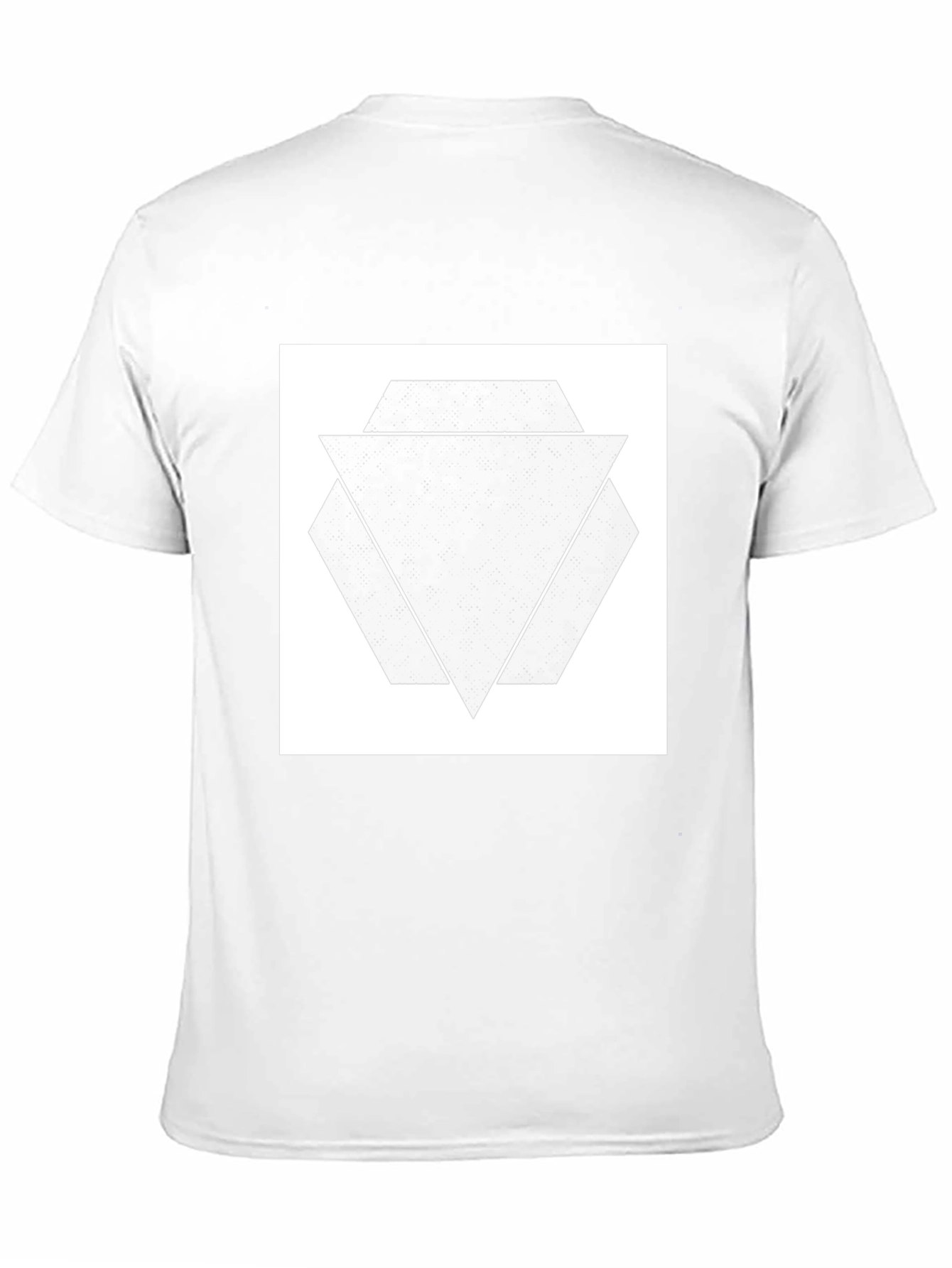 Geometric Triangle T-Shirt - Modern Design
