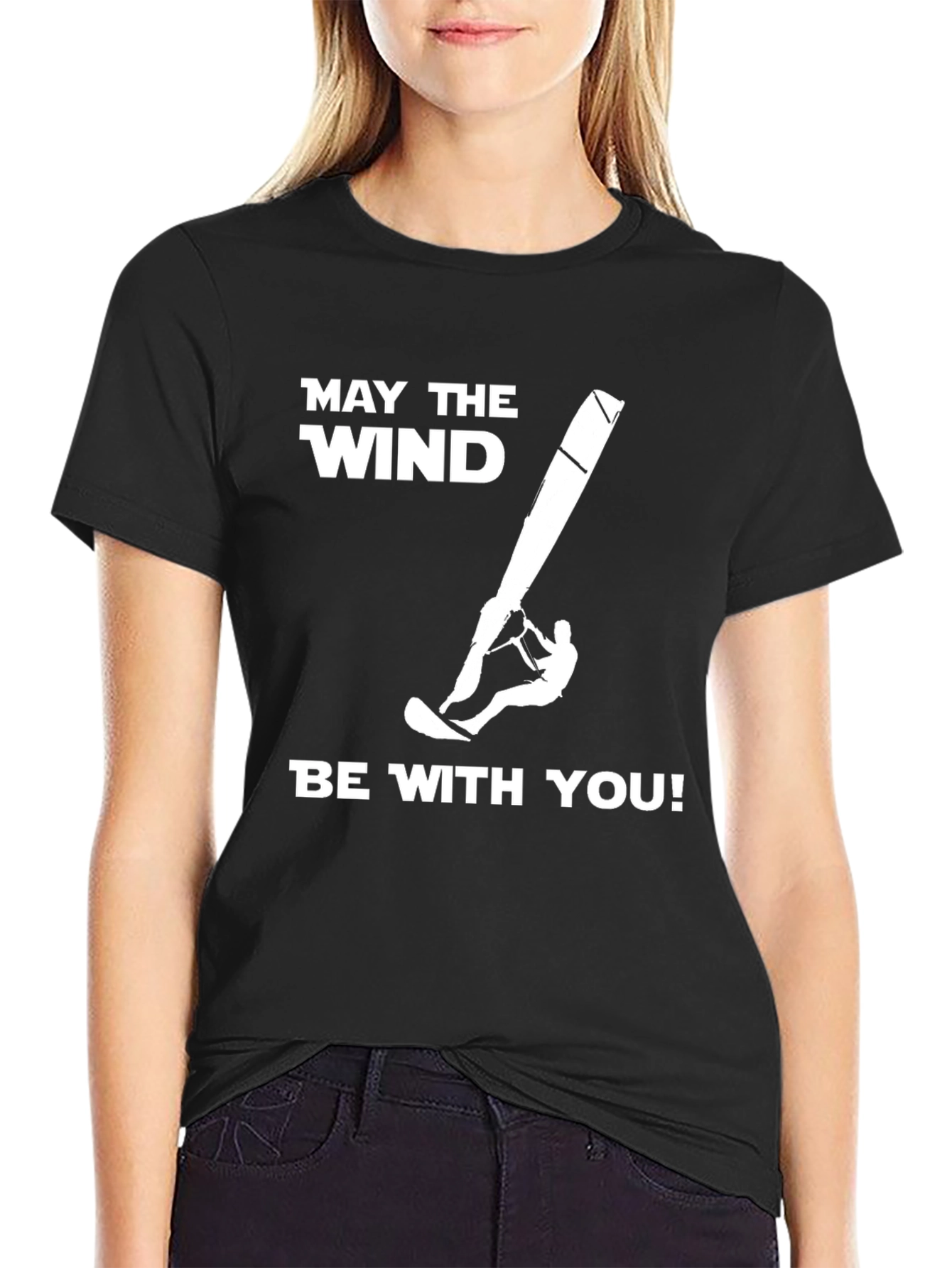 Windsurfer T-Shirt - May The Wind Be With You