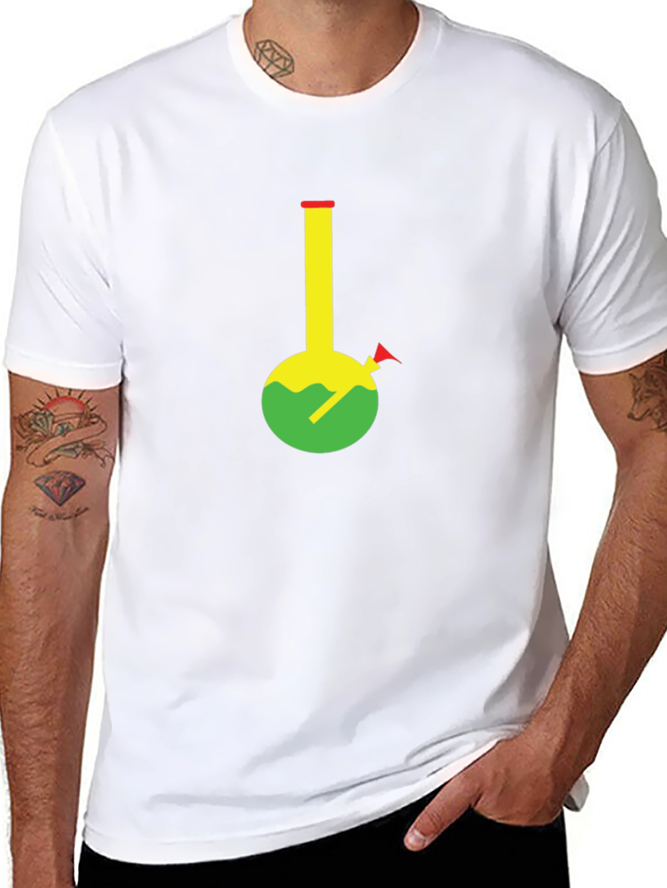 Bong Graphic T-Shirt - Cool & Casual