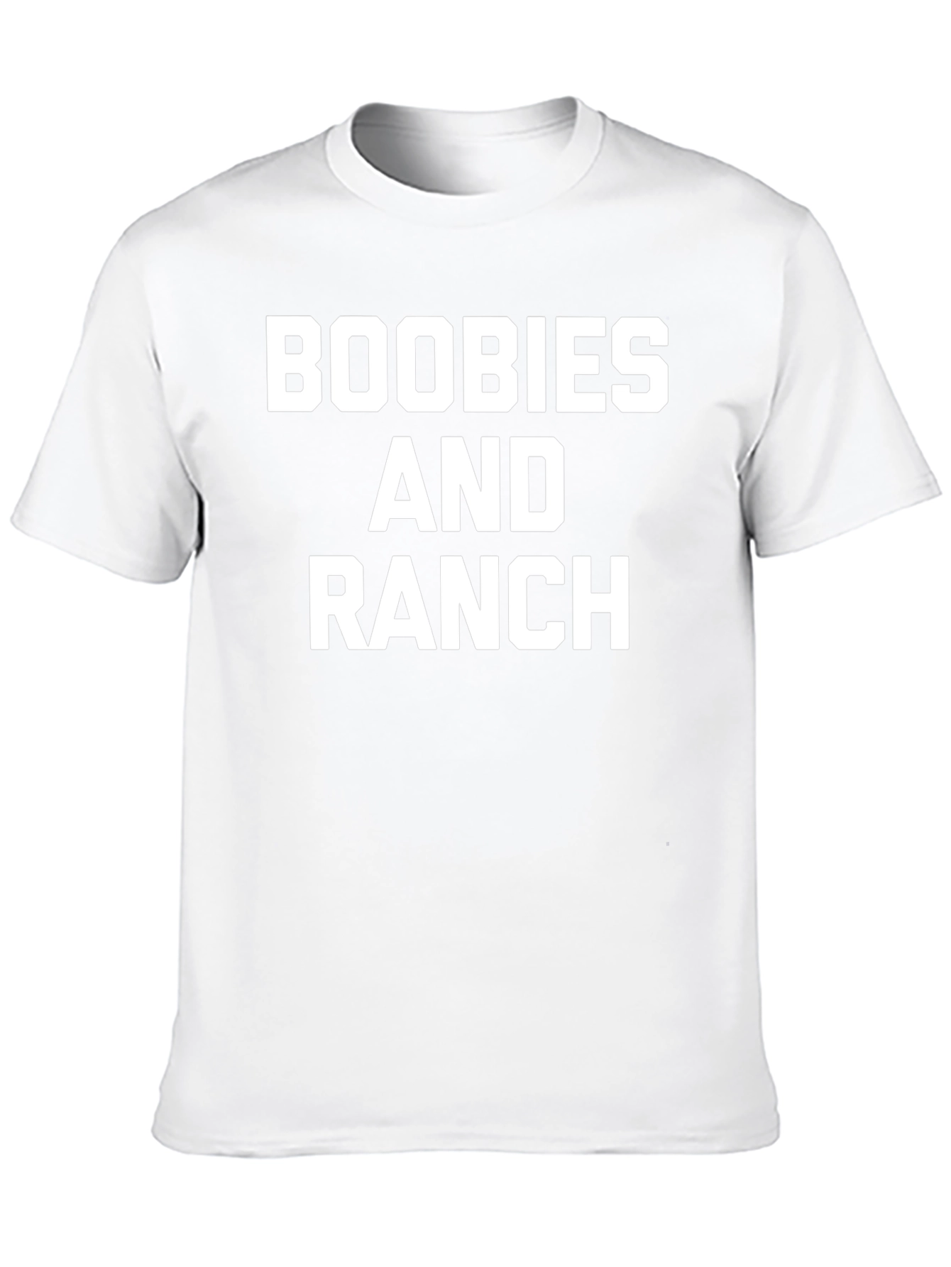 Boobies and Ranch Graphic T-Shirt
